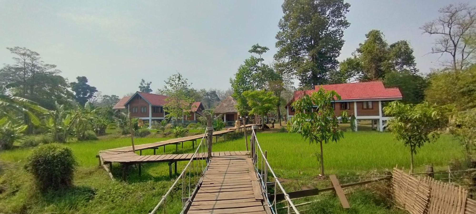 Bolaven Garden Bungalow And Tent - Tad Lo Ban Kiangtat Екстер'єр фото