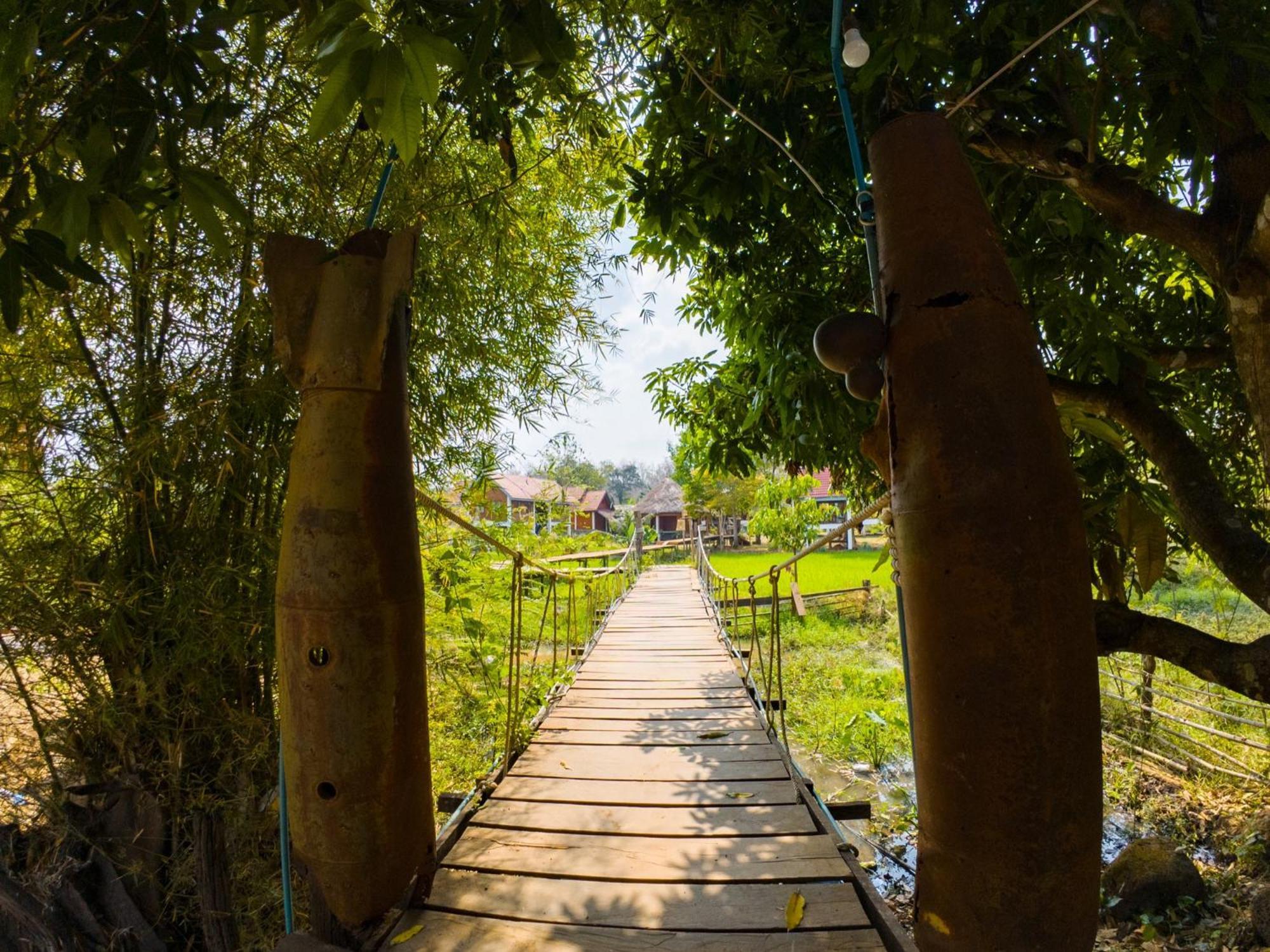 Bolaven Garden Bungalow And Tent - Tad Lo Ban Kiangtat Екстер'єр фото